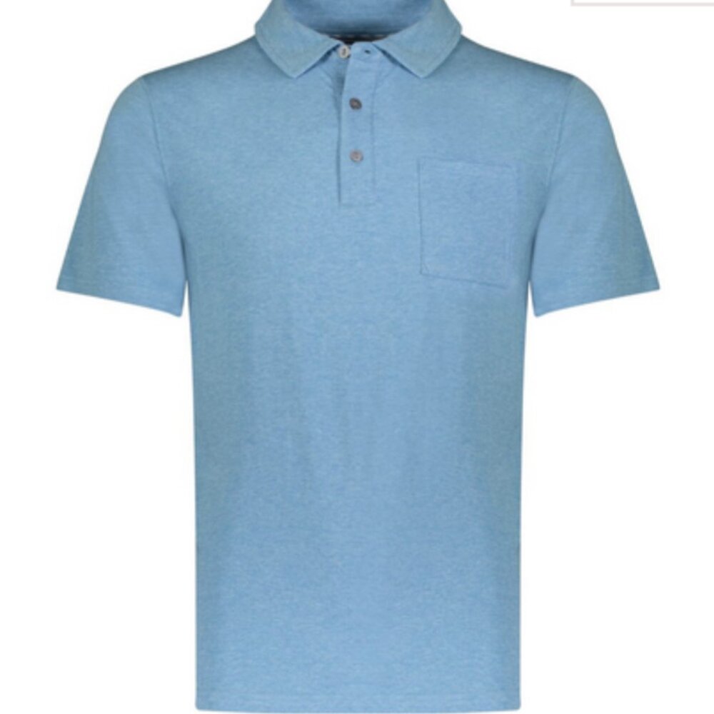 NWT Nantucket Fitted Pocket Polo by tasc performance wear